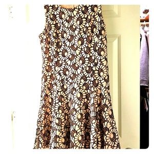 Tommy Hilfiger pink and black lace dress